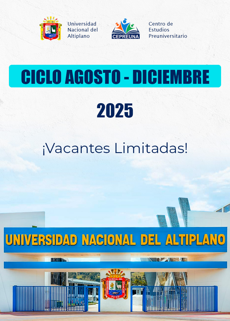 AGOSTO - DICIEMBRE 2025