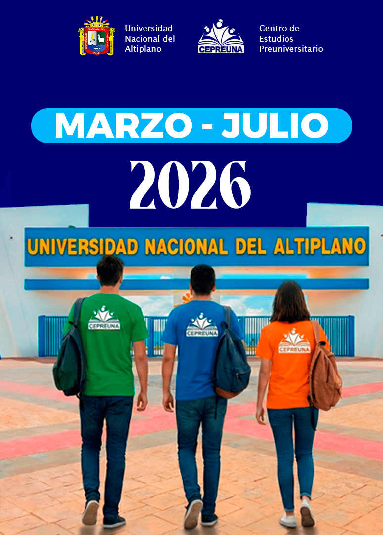 MARZO - JULIO 2026